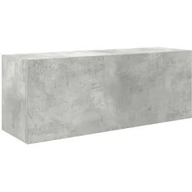 vidaXL Betongrau 80x25x30 cm Holzwerkstoff