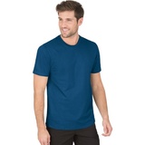 Trigema T-Shirt » T-Shirt aus 100% Biobaumwolle«, (1 tlg.), Gr. XXL, saphir-C2C, , 73037330-XXL