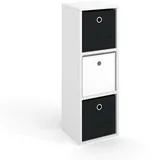 Vicco Raumteiler Hylda 28,4 x 82,8 x 26 cm Weiß