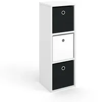 Vicco Raumteiler Hylda 28,4 x 82,8 x 26 cm Weiß