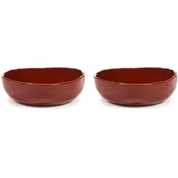 Serax - La Mère Schale M, venetian red (2er Set)