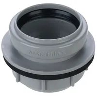 AIRFIT Anschraub-Muffe DN 50, grau, für Kunststoff- Reinigungs-Deckel