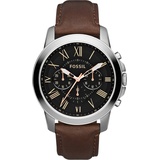 Fossil Grant Leather 44 mm FS4813