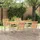 vidaXL Esstisch Gartentisch 180 x 90 x 75 cm Teak/Braun