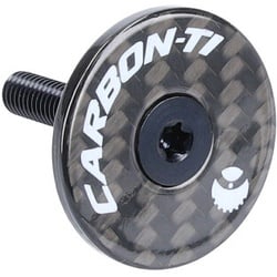 CARBON-TI Aheadkappe X-Cap Carbon | schwarz