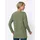 Classic Basics Sieh an! Longshirt in lindgrün-moos-bedruckt | Gr.: 56