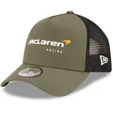 New Era A-Frame Mesh Trucker Cap - McLaren Racing Oliv