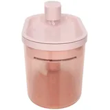 Pssopp 2200ml Katzen Wasserbrunnen Leiser Intelligenter Kabelloser Haustier Wasserbrunnen Haustier Trinkbrunnen Spender für Katzen und Hunde (Rosa)