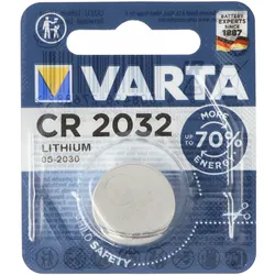 Varta CR2032 Lithium Batterie IEC CR2032 Abmessungen 20x3,2mm