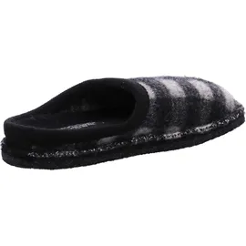 HAFLINGER Flair Plaid Pantoffeln Weiß 43