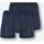 SCHIESSER Boxershorts gestreift blau 6 2er Pack
