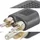 SpeaKa Professional Cinch / Klinke Audio Y-Adapter 2x Cinch-Stecker - 1x Klinkenbuchse 0,04m (7869756)