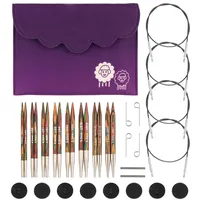 KnitPro Rundstricknadel-Set Mehrfarbig 3,5–8 mm 8 St.
