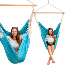 AMANKA Extra sicher XXL Hängesessel - 185x130cm Hängestuhl