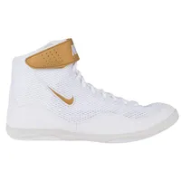 Nike Herren Inflict 3 Wrestling Schuhe, Weiß Metallic Gold Wolf Grau, 44.5 EU - 44.5 EU