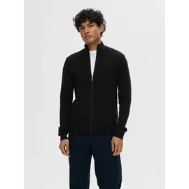 Selected Strickjacke 'Berg' - schwarz, - M