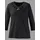 Lady 3/4-Arm-Shirt Schwarz 38