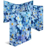 Herma Ordner Blue Flowers Motivordner 7,0 cm DIN A4