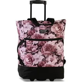 Punta Shopping-Roller Polyester Black/Azalee