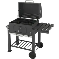 tepro Universal Guss-Grillrost-Set mit Rost-in-Rost-System für Holzkohle- oder Gasgril