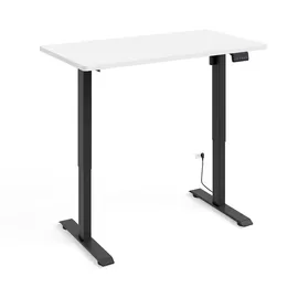 petits-meubles Schreibtisch bimotion 1S Weiß / Schwarz