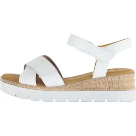 Gabor Keilpantoletten Damen 31393931333339 Weiß 40 1/2 EU - Weiß - 40,5