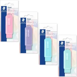 Staedtler 525 PSBKPA Radierer Kunststoff Mehrfarbig 4 Stück(e)