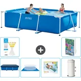 Rechteckiger Frame Pool - 300x200x75 Cm - 7-teilig  S148