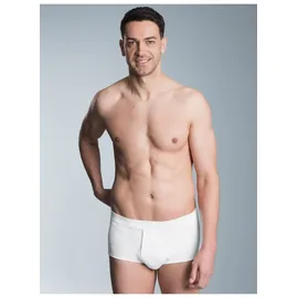 TRIGEMA Slip "TRIGEMA Slip Doppelripp im Doppelpack", Herren, Gr. 6, 2 Stk., weiß, 100% Baumwolle (Bio-Baumwolle kbA), Unterhosen Slip