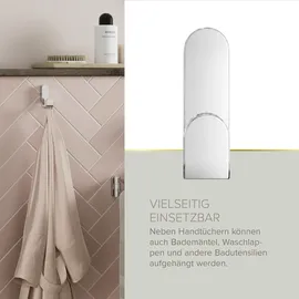 Lenz Handtuchhaken Aura Silber