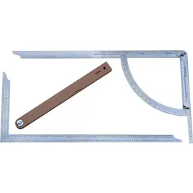 Hedue Zimmermannswinkel Alpha Set Edelstahl rostfrei 92 m