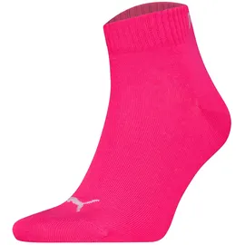 Puma Quarter Plain 12er Pack Pink/Grau 39-42