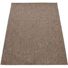 Paco Home Outdoorteppich, Taupe, Textil, Rechteckig, 300x400 cm, strapazierfähig, für Terrasse Küche