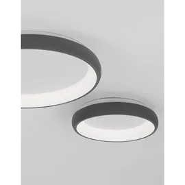 Nova Luce Albi 1 schwarz Aluminium