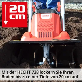 Hecht Gartenhacke Elektro 738