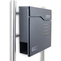 BITUXX MS-16773 Graphit inkl. Zeitungsfach