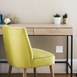 Logilink PA0332 - Unterputz Steckdose mit 2X USB-C (25W/15W), PD (PowerDelivery 3.0), Schutzklasse IP20