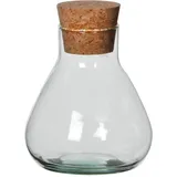 Mica decorations Emily 12 x 11 cm Transparent