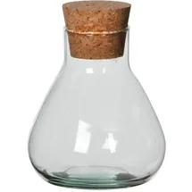 Mica decorations Emily 12 x 11 cm Transparent
