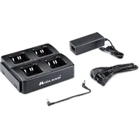 Midland Multi CA-G10/G13 Multi-Ladegerät, 4 Positionen