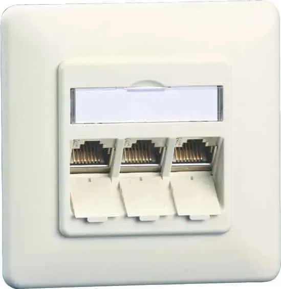 Metz Connect Anschlussdose C6Amodul UP TN C6Amod-3UP-270rw
