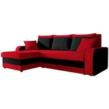 Mirjan24 Ecksofa Rot, 5-Sitzer, einzeln stellbar, L-Form,L-Form, 238x147 cm, Wohnzimmer, Sofas & Couches, Wohnlandschaften, Ecksofas