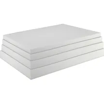 sunnypillow Schaumstoffplatte Schaumstoff Zuschnitt 60 x 200 x 3 cm RG 14/18 Topper Matratzen in vielen Größen zur Auswahl