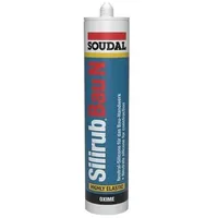 SOUDAL Bausilikon Silirub N schwarz 310 ml