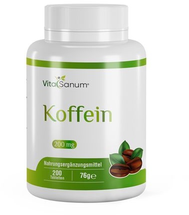 VitaSanum® - Koffein Tabletten 200 St