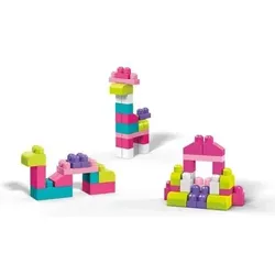 MEGA BRANDS DCH62 MEGA BLOKS Bausteinebeutel pink (80 Teile)