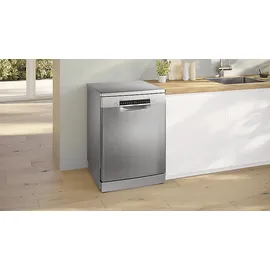 Bosch Serie 4 SMS4EVI08E Geschirrspüler (freistehend, 600 mm breit, Edelstahl)