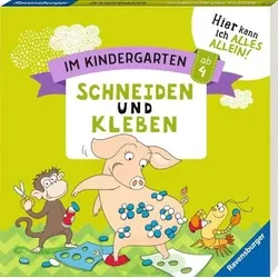 RAVENSBURGER 41589 Im Kindergarten: Schneiden und Kleben