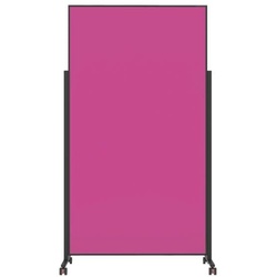 Magnetoplan Design-Moderationstafel »VarioPin« Rahmen schwarz pink