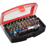 VIGOR V5019 Sechskant massiv 6,3 (1/4 Zoll) Schlitz Profil, Innen-Sechskant Kreuzschlitz Profil PH, Pozidriv Profil PZ, Innen TORX Profil, Tamper Resistant TORX Profil Anzahl Werkzeuge: 32